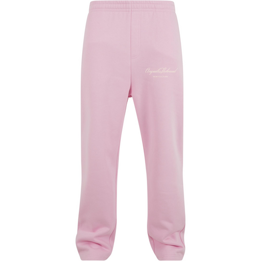 Pink straight pants