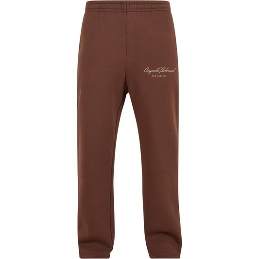 Brown straight pants